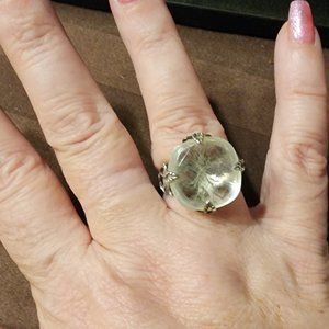 Silpada Filigree Sterling Ring size 9